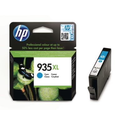hp 935XL Ink Cartridge, Cyan Single Pack, C2P24AE